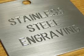 metal plate engraving